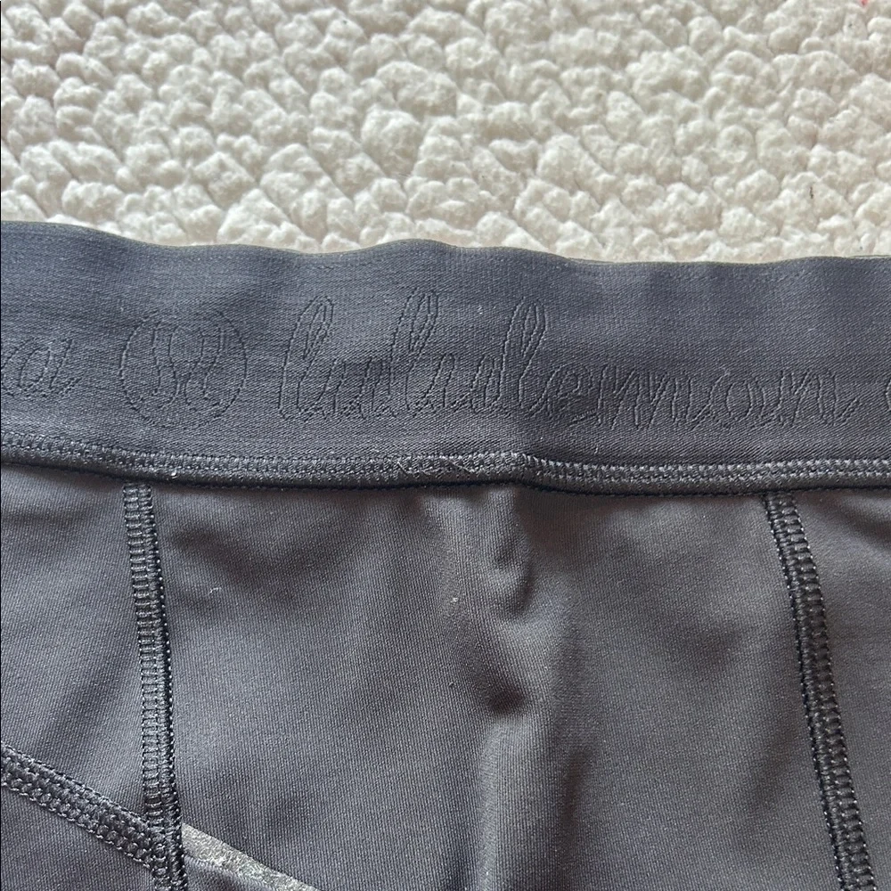 lululemon athletica Midnight Black Athletic Shorts
